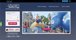 Desktop Screenshot of orlandovacationmagic.com